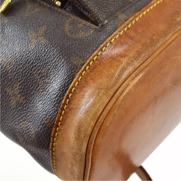 LOUIS VUITTON Montsouris MM Vintage Monogram Backpack Bag LV ASO Emma Roberts - Picture 10 of 16